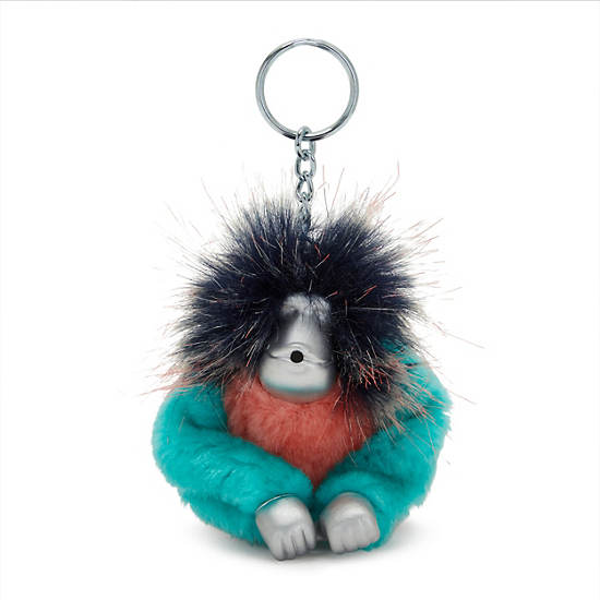 Kipling Fun Hair Sven Monkey Keychain Accessories Grønn | NO 1275VR